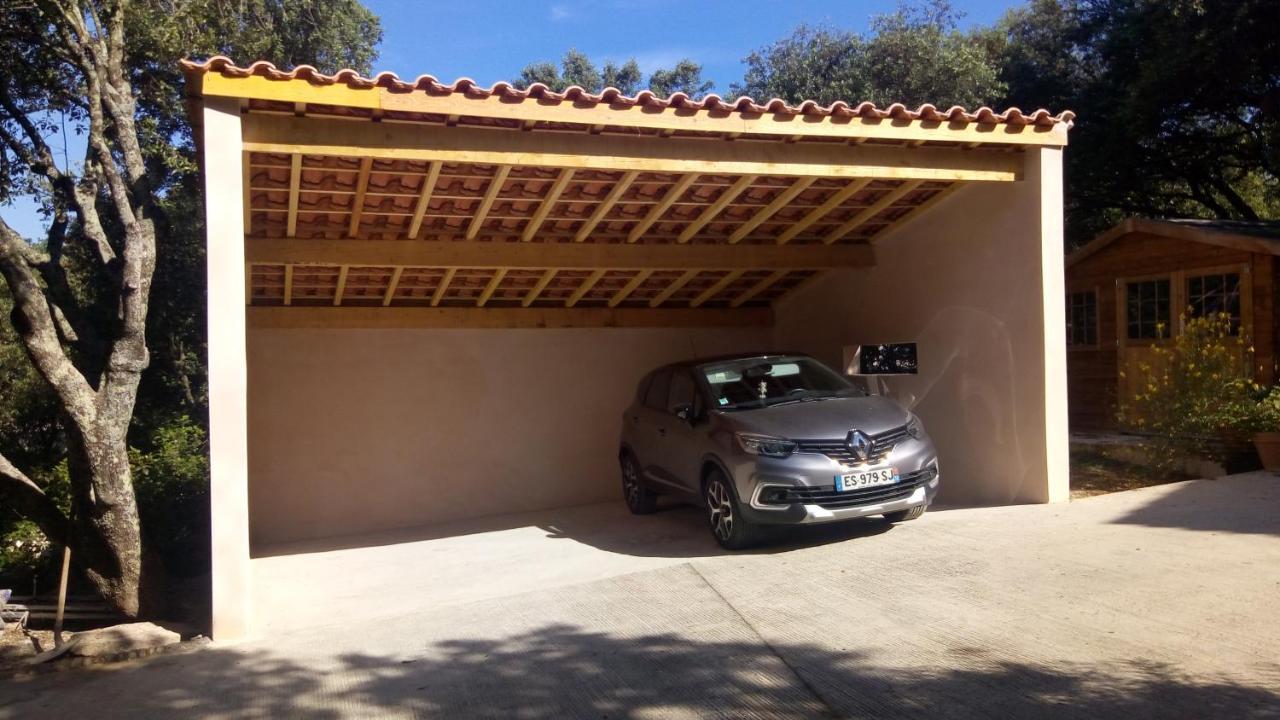Charmant Studio A Castillon Du Gard, A Deux Pas Du Pont-Du-Gard Экстерьер фото